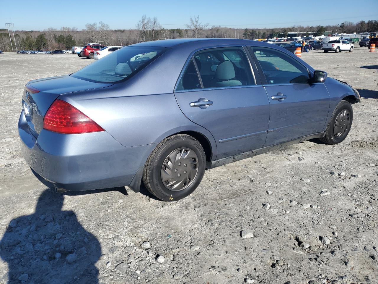 2007 Honda Accord VIN 1HGCM56417A054096 Copart auction photo, front end damage thumbnail 3