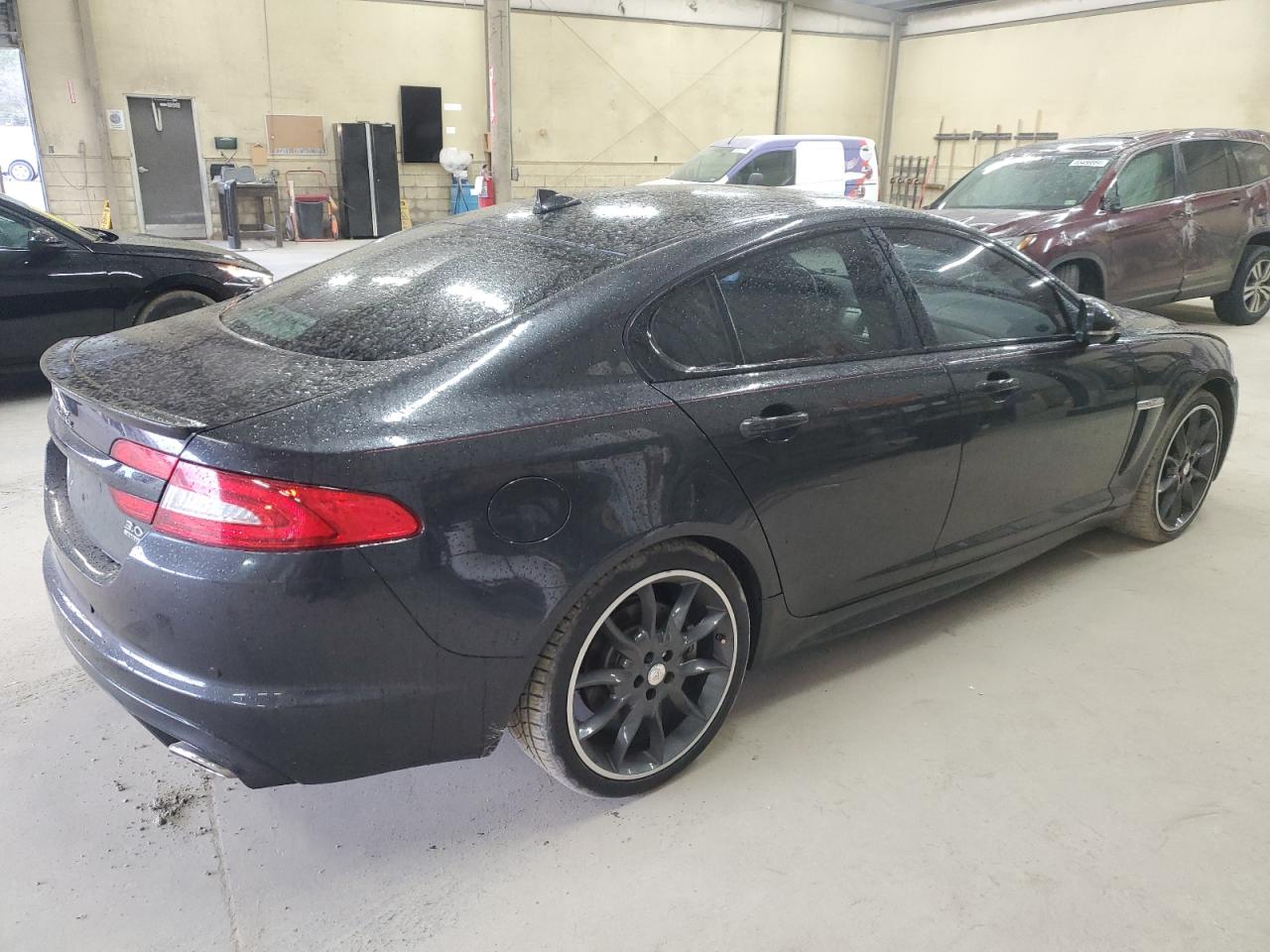 2015 Jaguar XF VIN SAJWJ0FF4F8U76587 Copart auction photo, water/flood / minor dent/scratches damage thumbnail 3