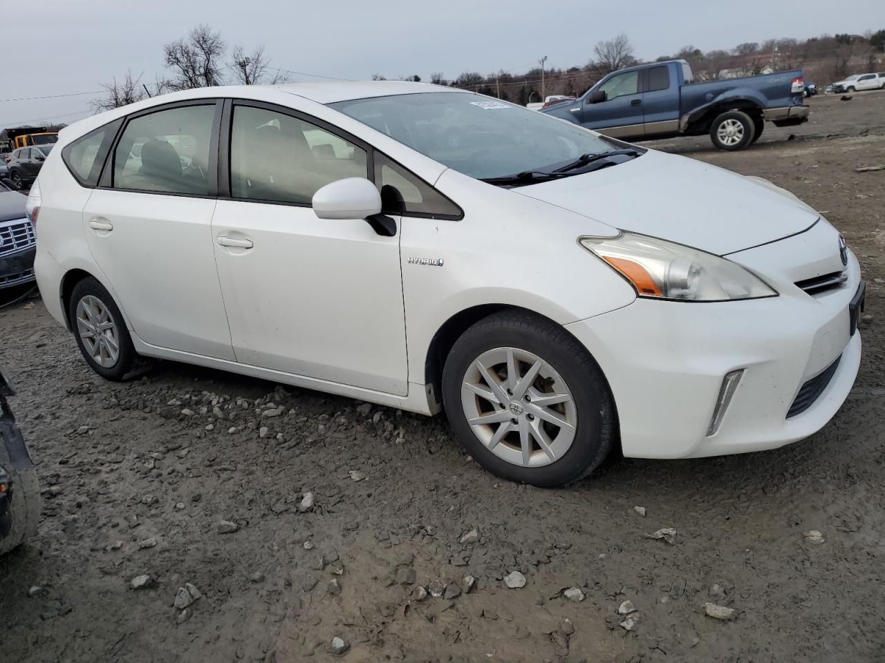 2012 Toyota Prius VIN JTDZN3EUXC3154580 Copart auction photo, minor dent/scratches damage thumbnail 4