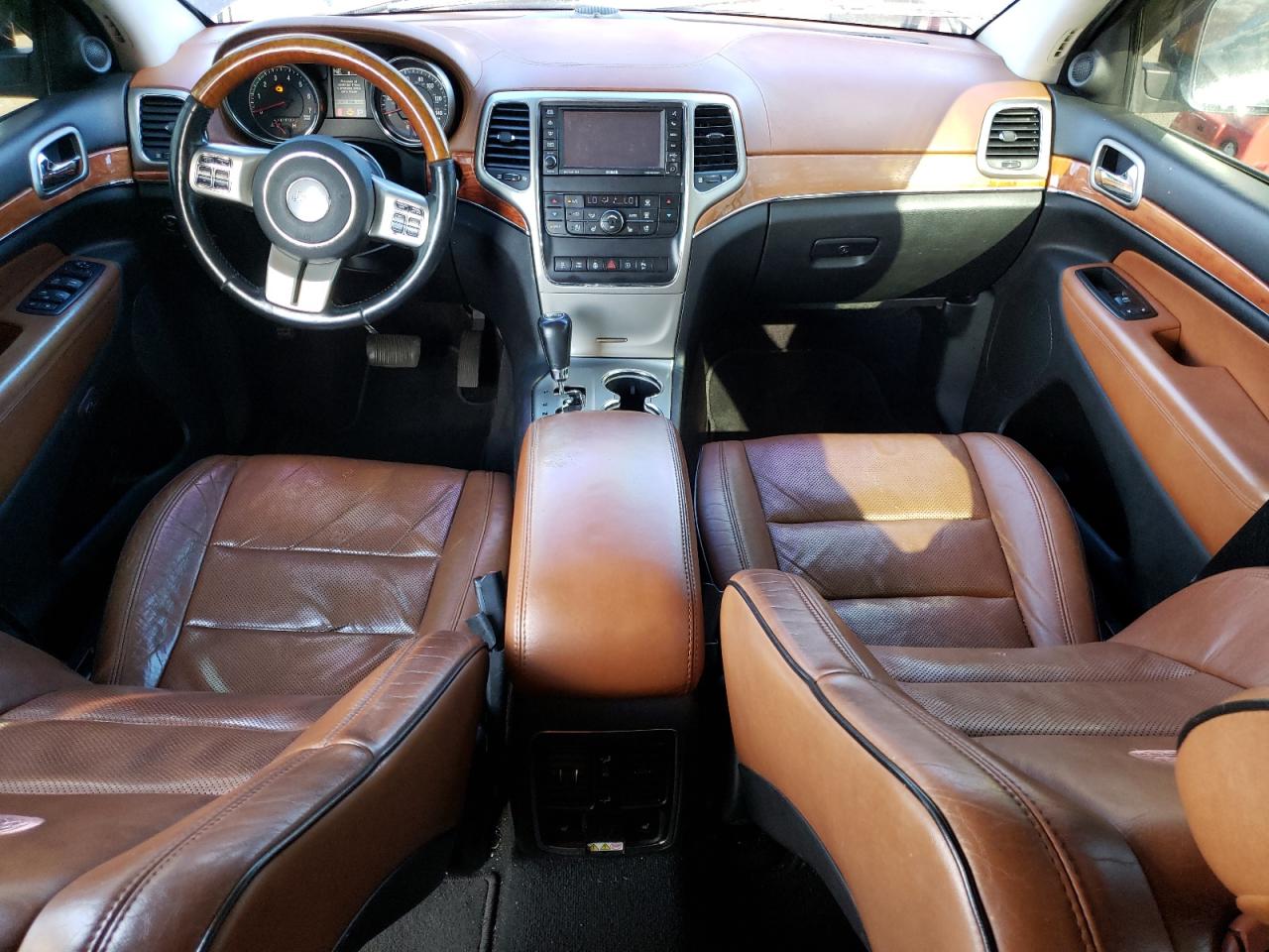 2012 Jeep Grand Cherokee VIN 1C4RJFCT8CC128468 Copart auction photo, front end / minor dent/scratches damage thumbnail 8