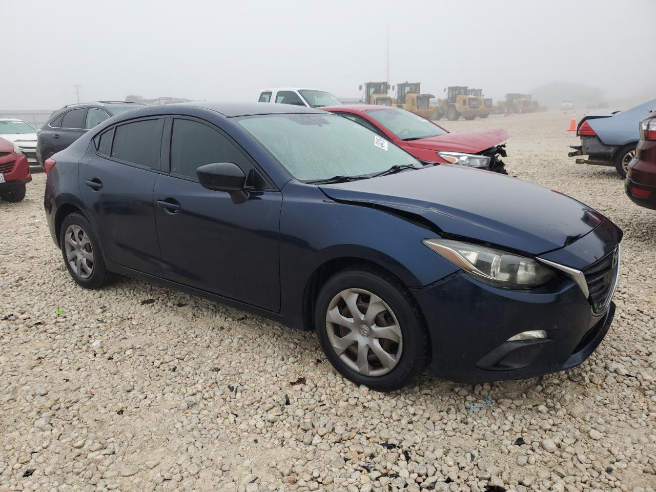 2014 Mazda 3 VIN JM1BM1T74E1124639 Copart auction photo, front end / rear end damage thumbnail 4