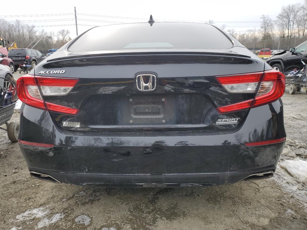 2022 Honda Accord VIN 1HGCV1F40NA005619 Copart auction photo, front end damage thumbnail 6