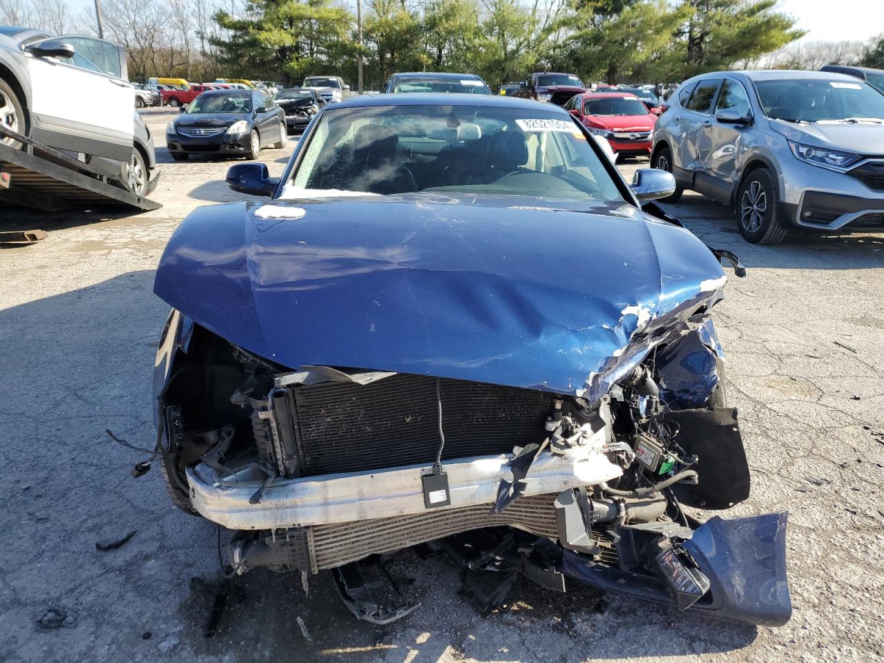 2016 Audi A5 VIN WAUM2AFR2GA025622 Copart auction photo, front end / undercarriage damage thumbnail 5