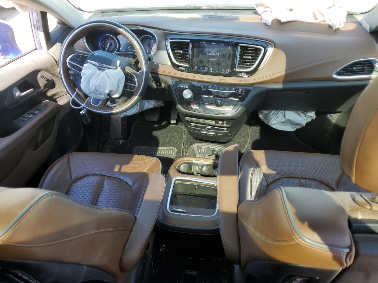 2018 Chrysler Pacifica VIN 2C4RC1GG0JR247758 Copart auction photo, front end / side damage thumbnail 8