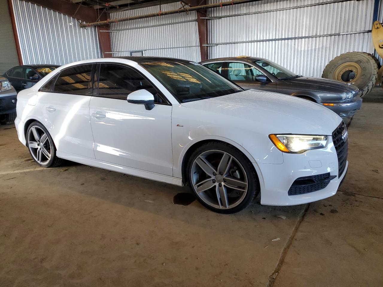 2016 Audi A3 VIN WAUA7GFF7G1117127 Copart auction photo, rear end / stripped damage thumbnail 4