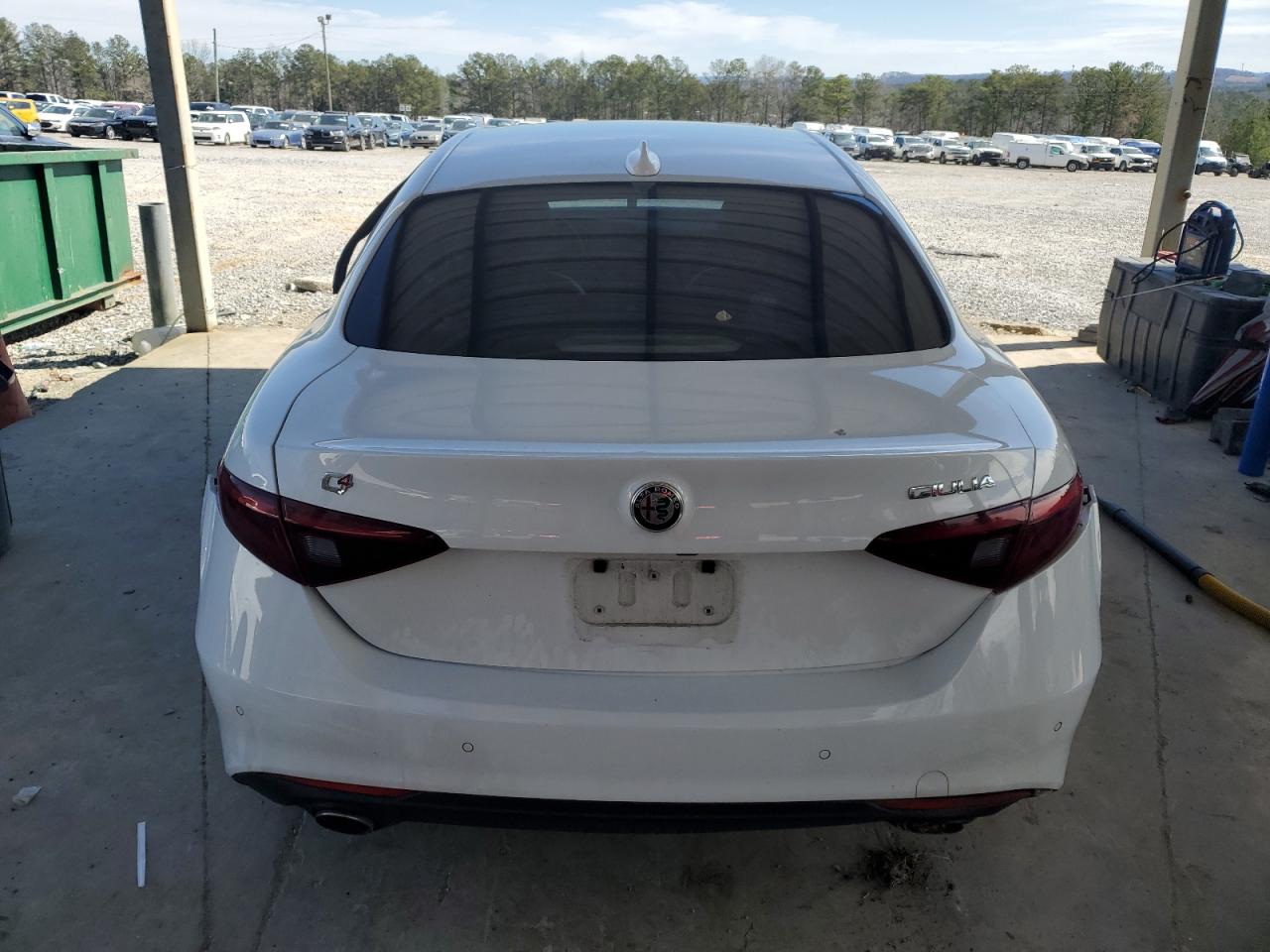 2017 Alfa Romeo Giulia VIN ZARFAEDN1H7535258 Copart auction photo, mechanical / side damage thumbnail 6
