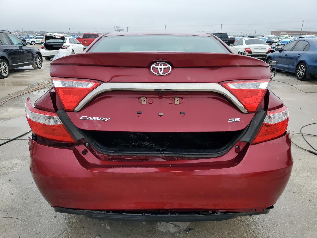 2017 Toyota Camry VIN 4T1BF1FKXHU775380 Copart auction photo, rear end / front end damage thumbnail 6