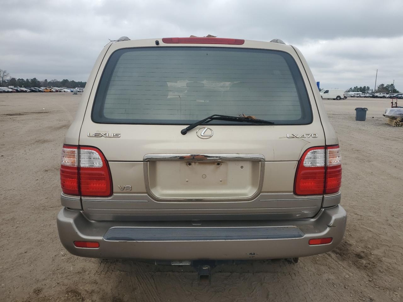 2000 Lexus LX VIN JT6HT00W5Y0103237 Copart auction photo, front end / side damage thumbnail 6
