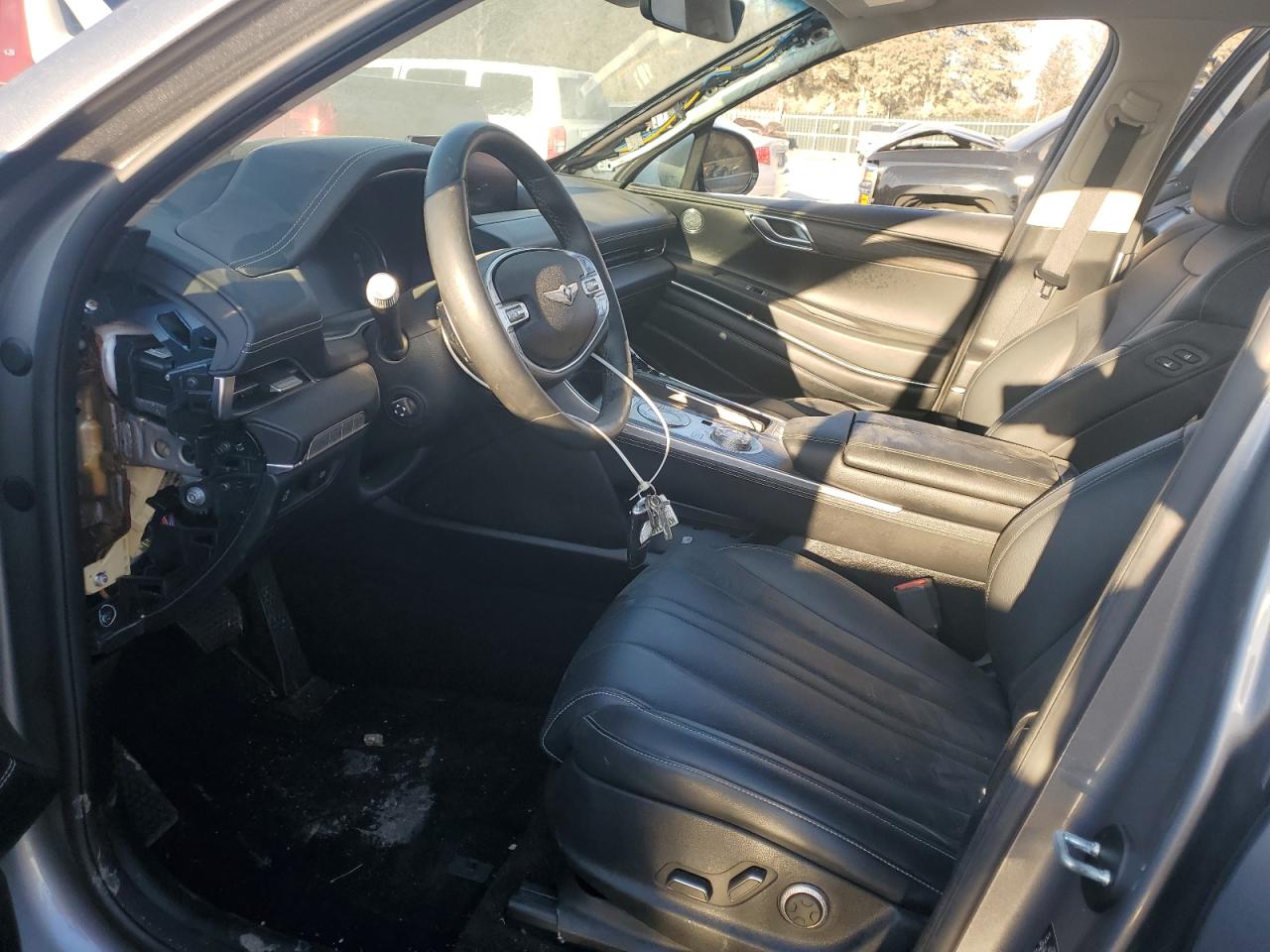 2021 Genesis Gv80 VIN KMUHCESC6MU039590 Copart auction photo, mechanical / minor dent/scratches damage thumbnail 7