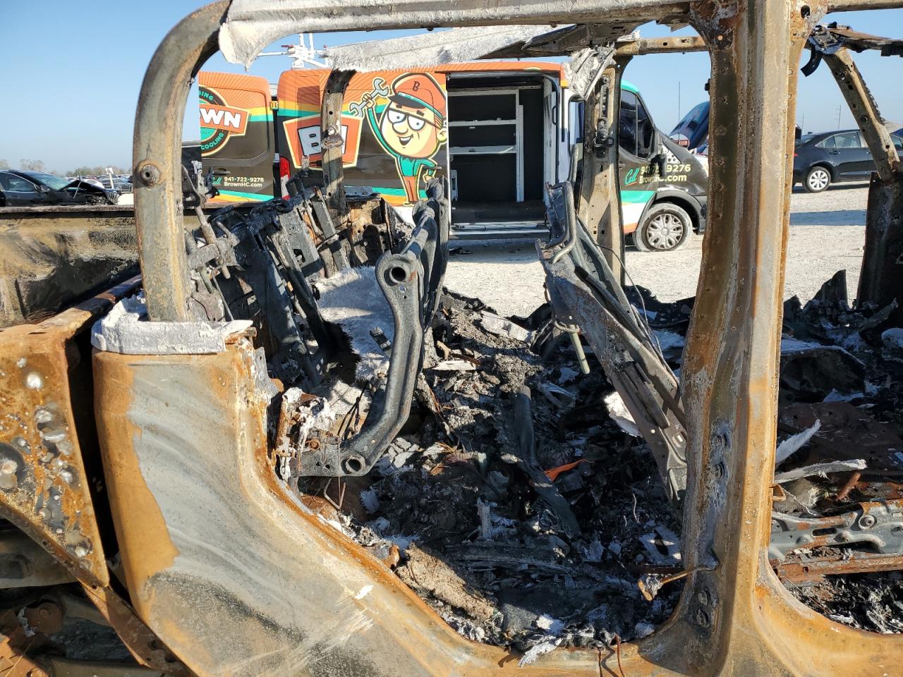 2021 Jeep Gladiator VIN 1C6HJTAGXML532574 Copart auction photo, burn damage thumbnail 10