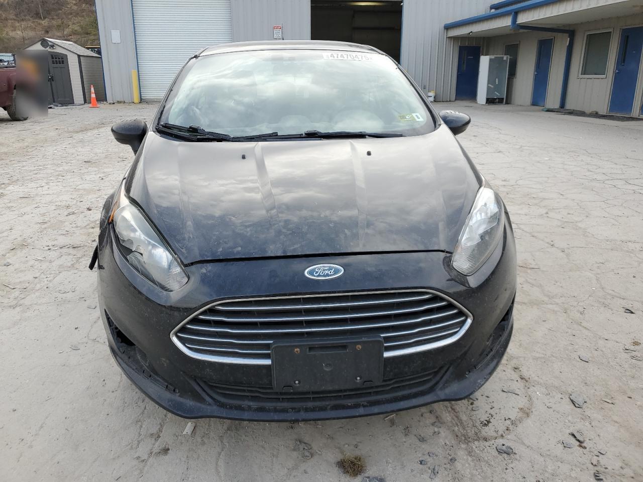 2017 Ford Fiesta VIN 3FADP4AJ4HM104551 Copart auction photo, front end / side damage thumbnail 5