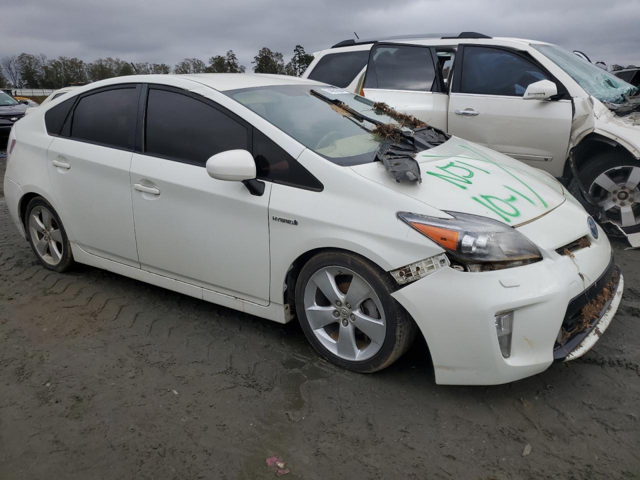 2015 Toyota Prius VIN JTDKN3DU7F1996506 Copart auction photo, water/flood damage thumbnail 4