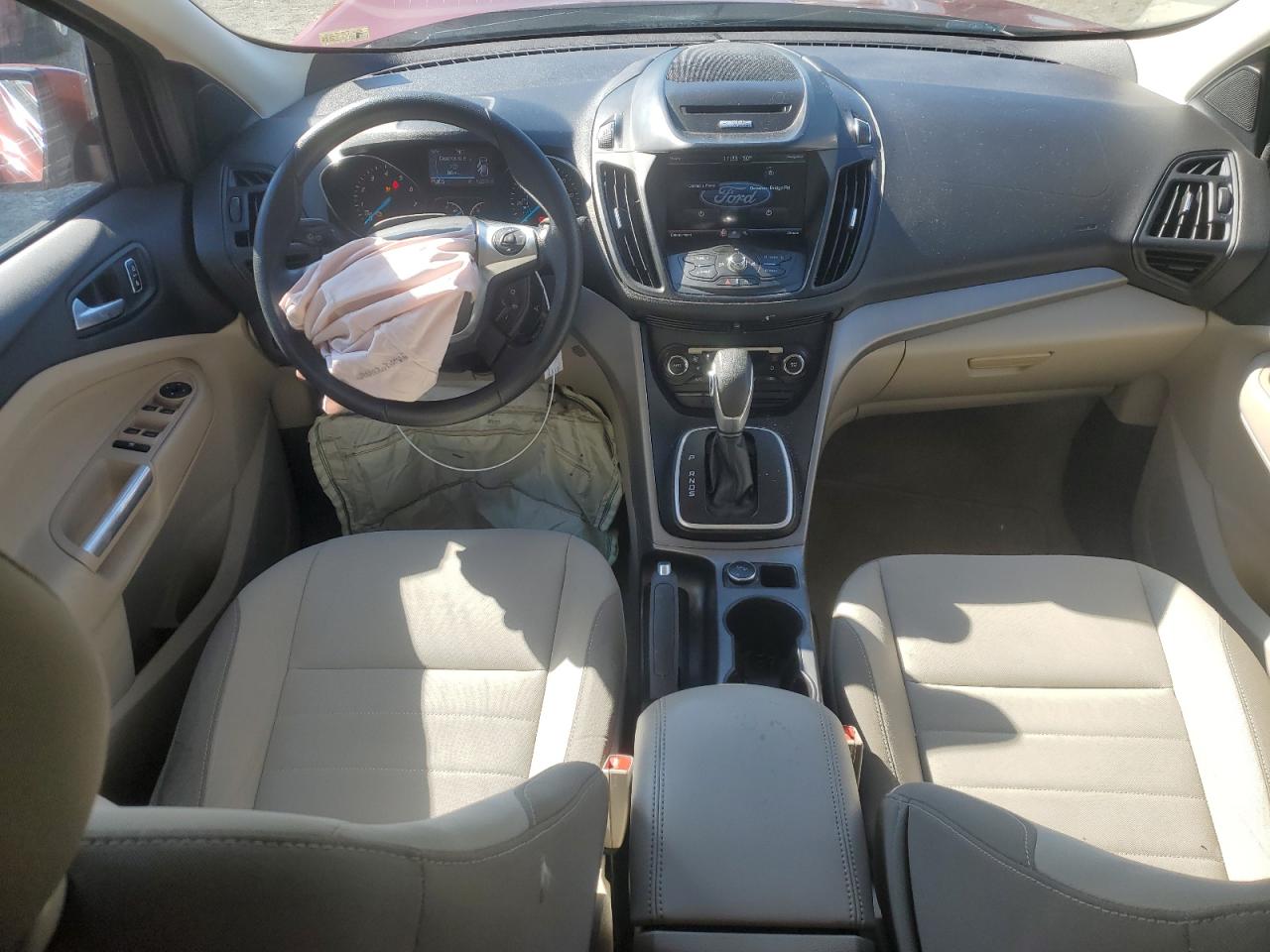 2014 Ford Escape VIN 1FMCU9GX1EUB20510 Copart auction photo, front end damage thumbnail 8