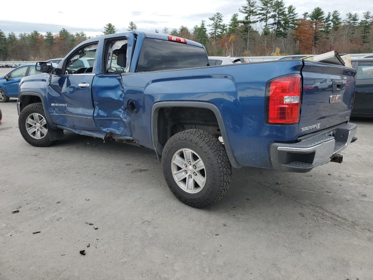 2018 GMC Sierra VIN 1GTV2MEC3JZ209224 Copart auction photo, side damage thumbnail 2