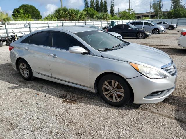 2014 Hyundai Sonata VIN 5NPEB4AC5EH849082 Copart auction photo, water/flood damage thumbnail 4