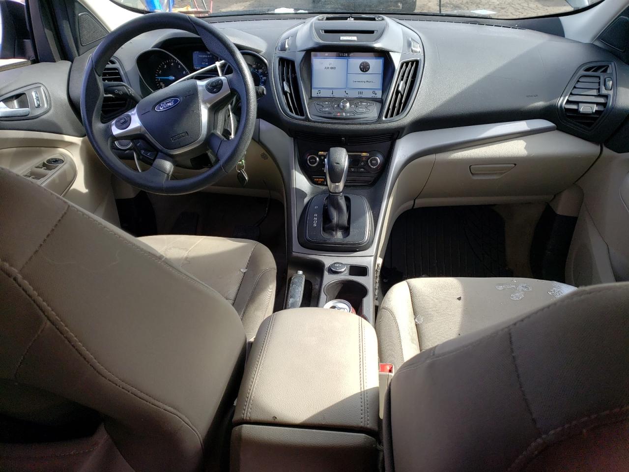 2016 Ford Escape VIN 1FMCU0GX6GUC01467 Copart auction photo, side / front end damage thumbnail 8