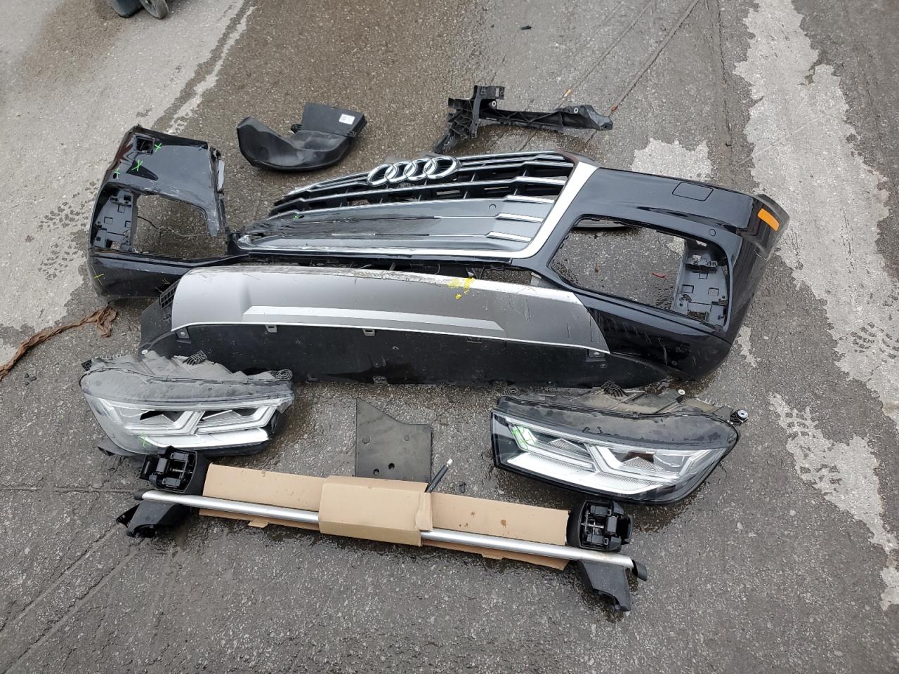 2019 Audi Q5 VIN WA1CNAFY1K2054569 Copart auction photo, front end damage thumbnail 13