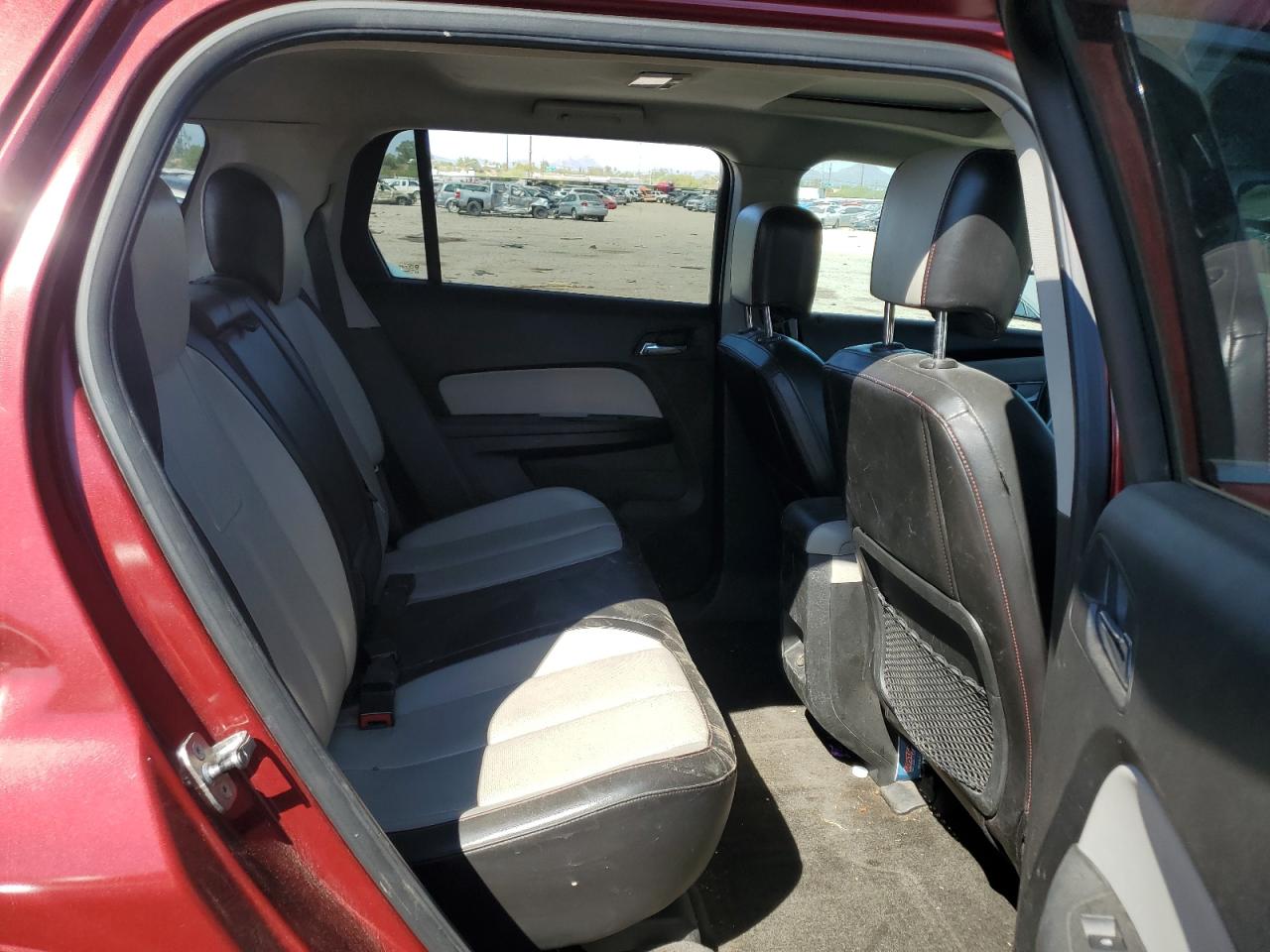 2011 GMC Terrain VIN 2CTALUECXB6252925 Copart auction photo, rear end / mechanical damage thumbnail 10