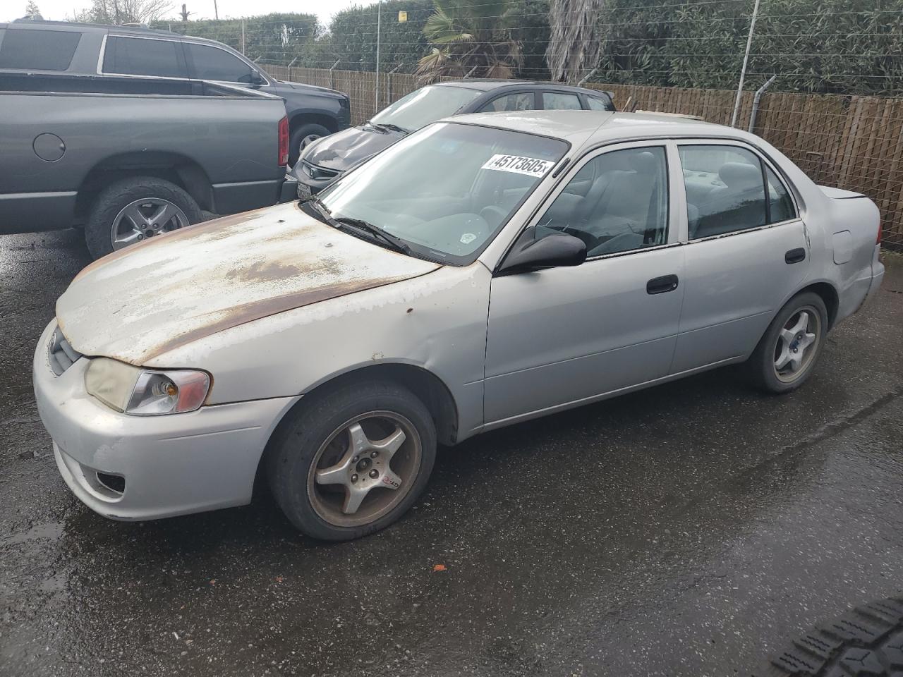 2002 Toyota Corolla VIN 1NXBR12E52Z594539