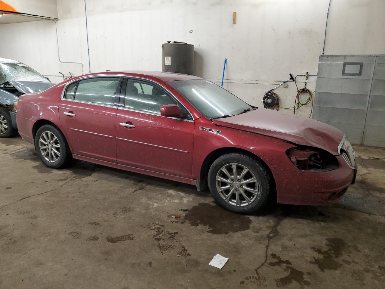 2011 Buick Lucerne VIN 1G4HJ5EM6BU110647 Copart auction photo, front end / hail damage thumbnail 4