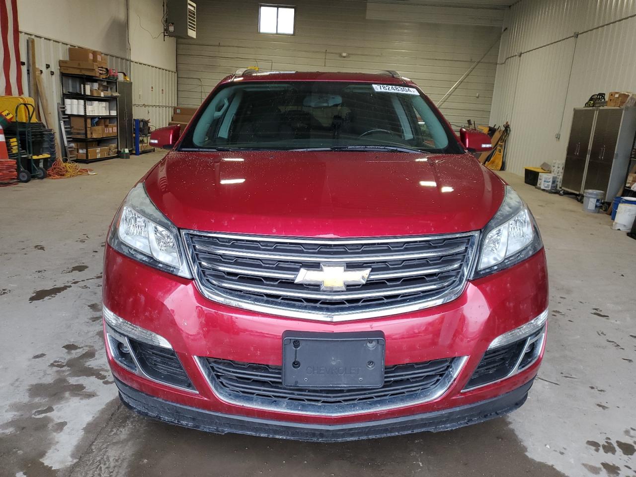 2014 Chevrolet Traverse VIN 1GNKRGKD6EJ162831 Copart auction photo, rear end / undercarriage damage thumbnail 5