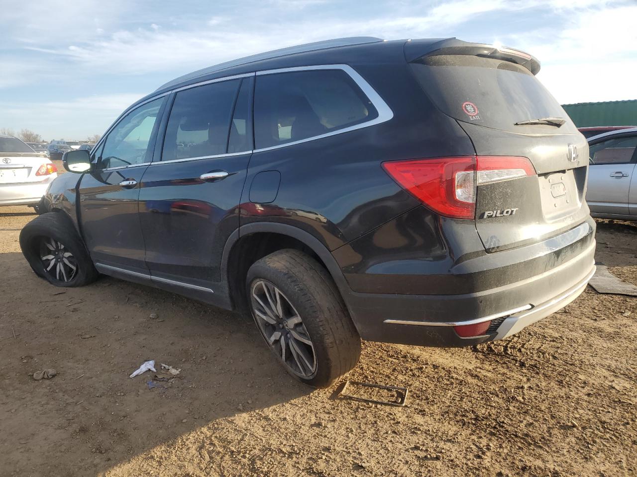2021 Honda Pilot VIN 5FNYF6H96MB062632 Copart auction photo, undercarriage / front end damage thumbnail 2