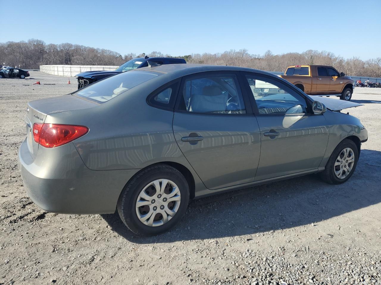 2010 Hyundai Elantra VIN KMHDU4AD3AU127264 Copart auction photo, front end damage thumbnail 3