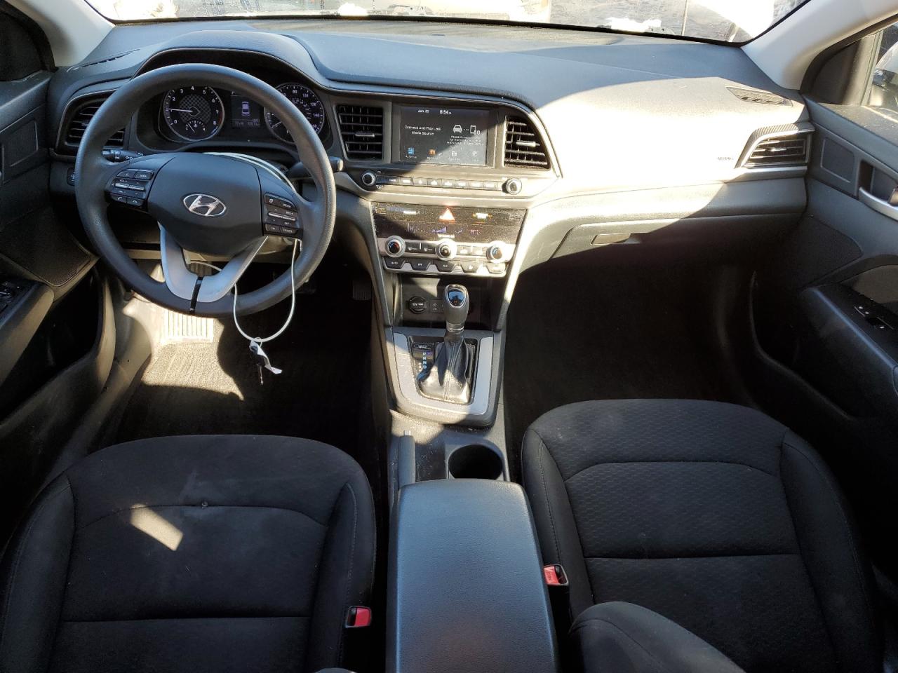 2020 Hyundai Elantra VIN 5NPD84LFXLH552646 Copart auction photo, side damage thumbnail 8