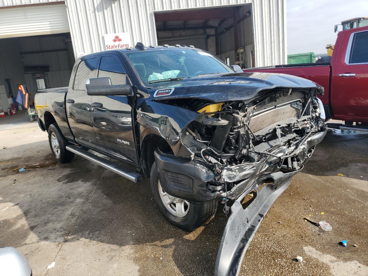 2020 RAM 3500 VIN 3C63R3CL2LG247683 Copart auction photo, front end damage thumbnail 4