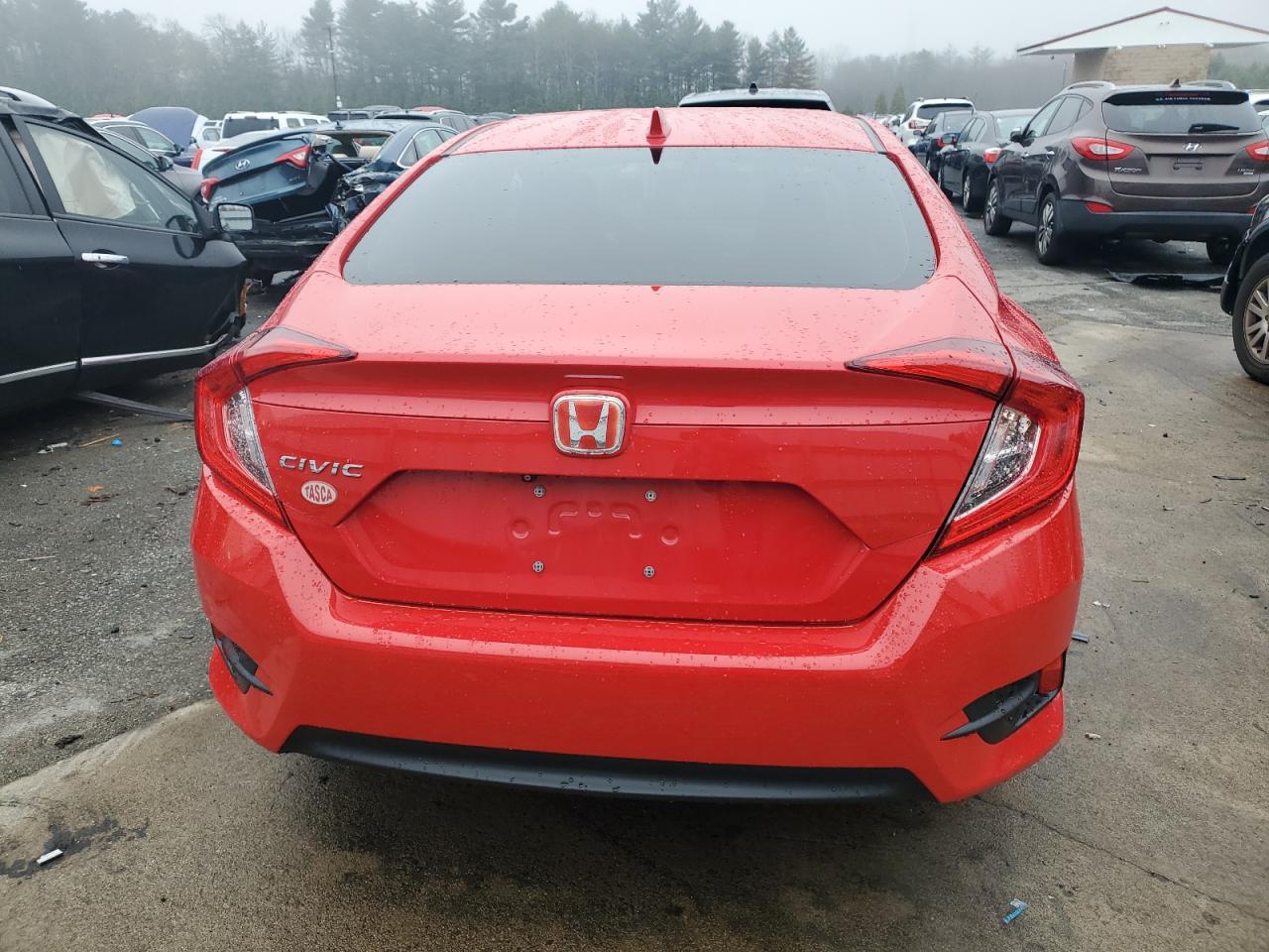 2017 Honda Civic VIN 2HGFC2F76HH554508 Copart auction photo, front end damage thumbnail 6