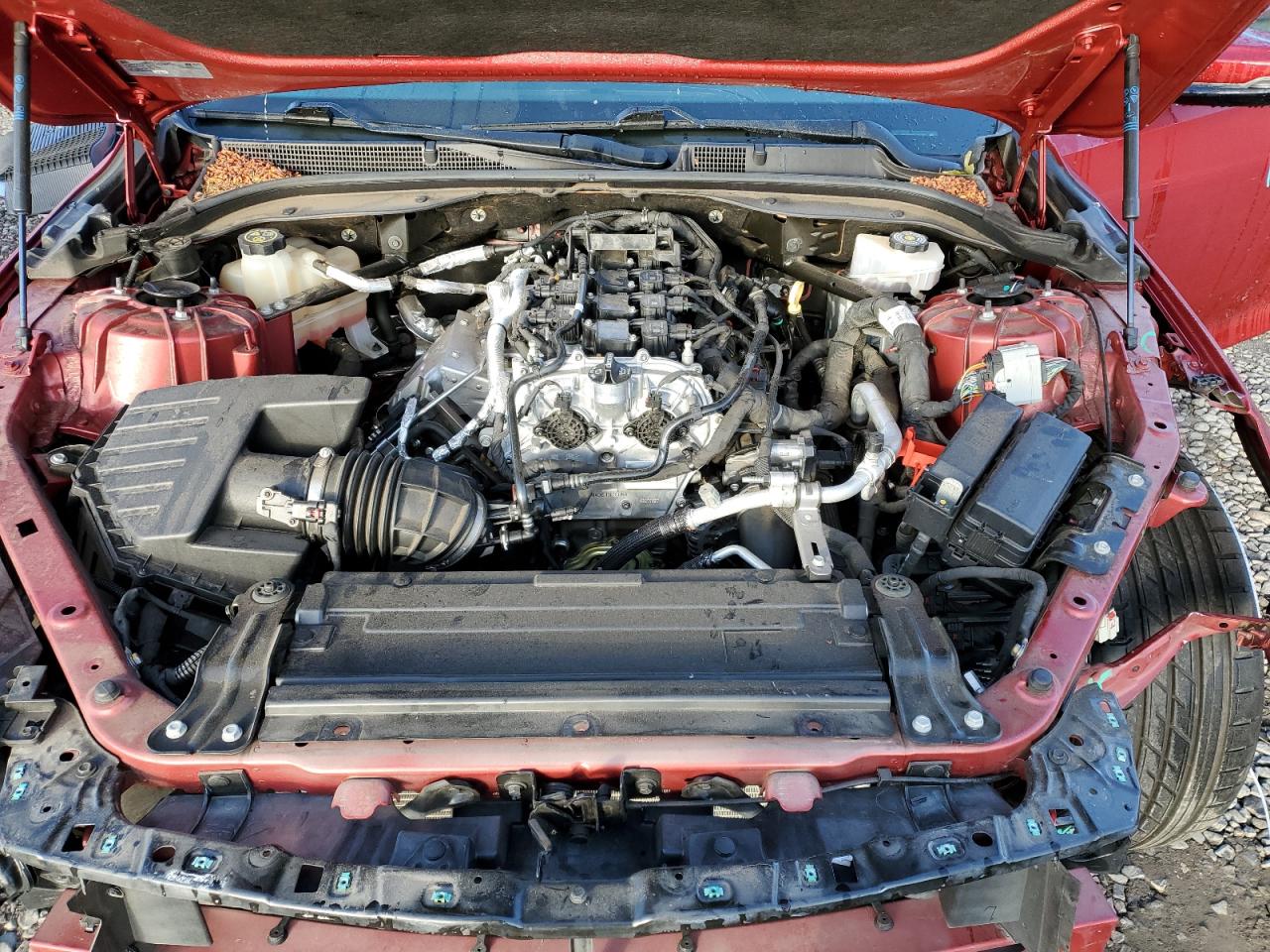 2020 Cadillac CT5 VIN 1G6DT5RK6L0130222 Copart auction photo, front end / side damage thumbnail 11