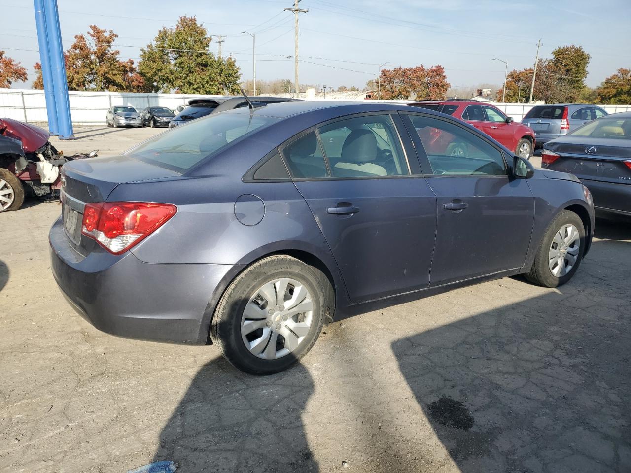 2013 Chevrolet Cruze VIN 1G1PB5SH1D7265038 Copart auction photo, front end damage thumbnail 3