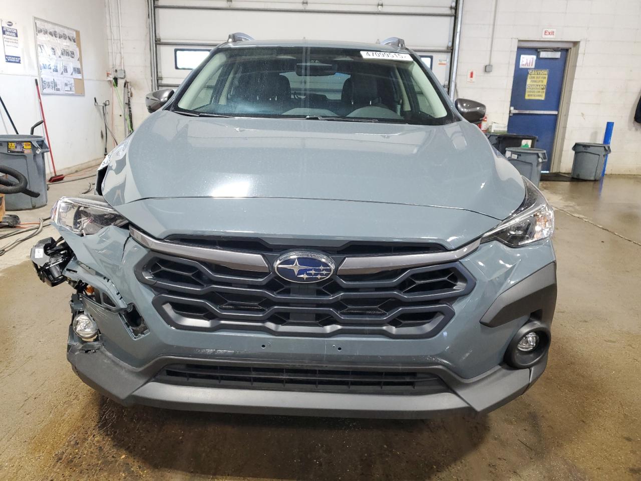 2024 Subaru XV VIN JF2GUADC3R8297603 Copart auction photo, side / front end damage thumbnail 5