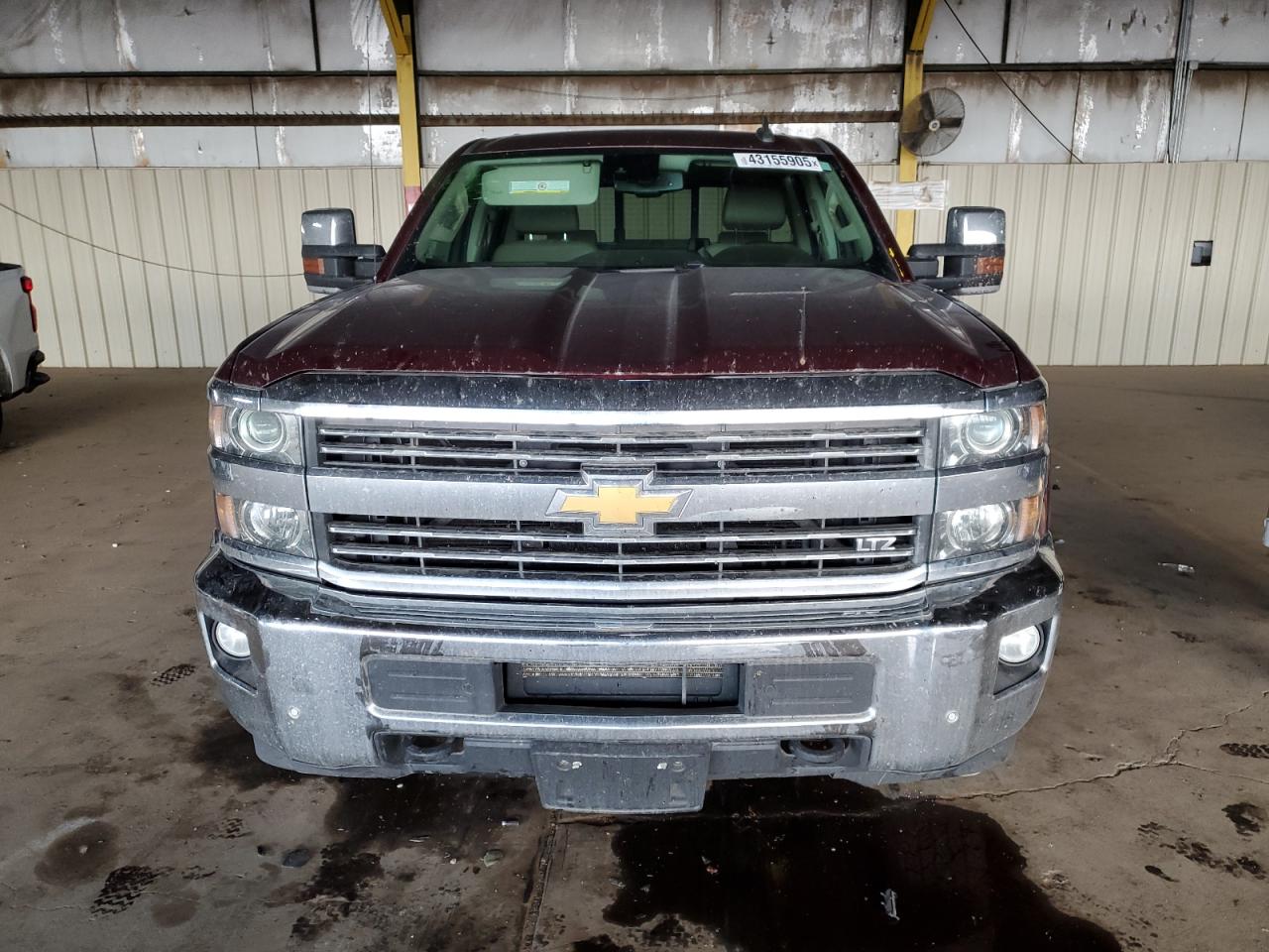 2017 Chevrolet Silverado VIN 1GC1KWEG0HF190334 Copart auction photo, side damage thumbnail 5