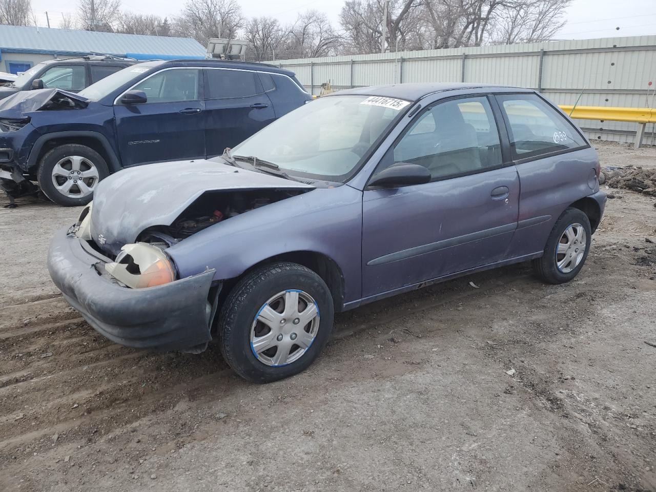 1997 GEO Metro VIN 2C1MR2299V6755576 - Copart auction photo