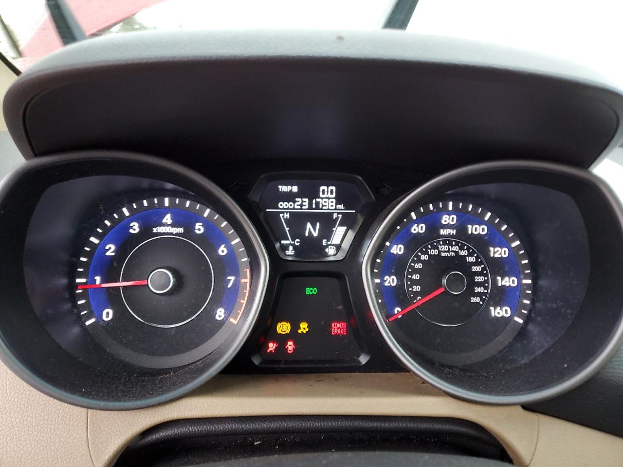 2013 Hyundai Elantra VIN 5NPDH4AE9DH310622 Copart auction photo, all over damage thumbnail 9