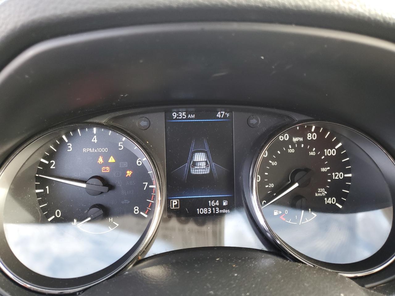 2020 Nissan Rogue VIN JN8AT2MV7LW113284 Copart auction photo, front end damage thumbnail 9