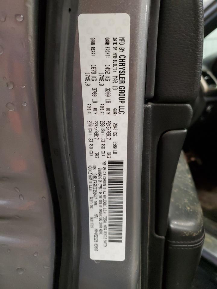 2014 Jeep Grand Cherokee VIN 1C4RJFAG8EC150477 Copart auction photo, front end damage thumbnail 13