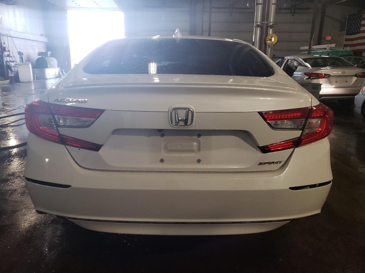 2019 Honda Accord VIN 1HGCV1F31KA052466 Copart auction photo, side / front end damage thumbnail 6
