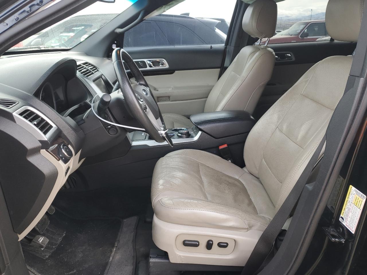2014 Ford Explorer VIN 1FM5K8F82EGB22669 Copart auction photo, side damage thumbnail 7