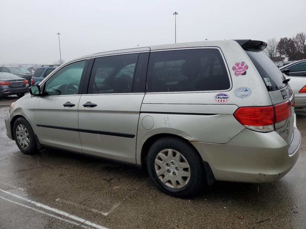 2008 Honda Odyssey VIN 5FNRL38248B116448 Copart auction photo, front end damage thumbnail 2