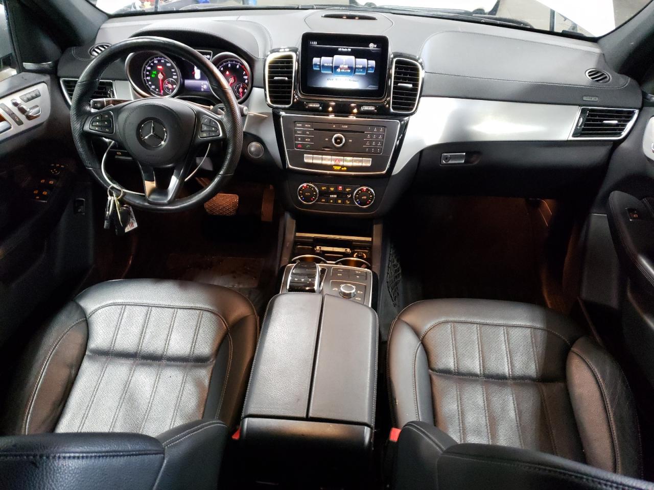 2017 Mercedes-Benz GLS-klasse VIN 4JGDF6EE0HA895708 Copart auction photo, front end damage thumbnail 8