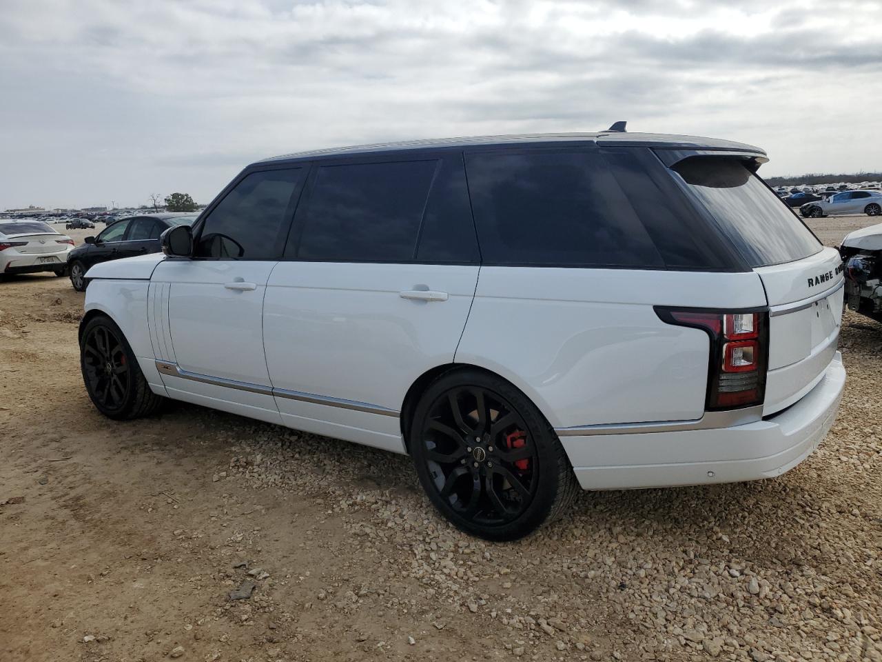2016 Land Rover Range Rover VIN SALGS3EF9GA296544 Copart auction photo, front end damage thumbnail 2