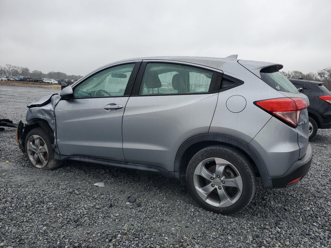 2018 Honda HR-V VIN 3CZRU5H3XJG701790 Copart auction photo, front end / side damage thumbnail 2