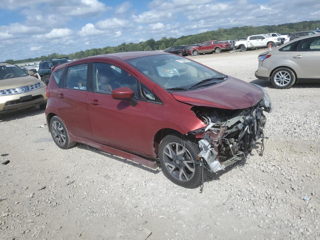 2016 Nissan Versa VIN 3N1CE2CP4GL402526 Copart auction photo, front end damage thumbnail 4