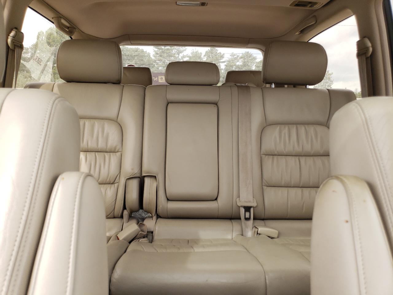 2000 Lexus LX VIN JT6HT00W6Y0109757 Copart auction photo, minor dent/scratches damage thumbnail 10