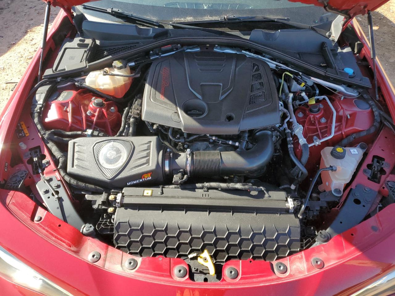 2018 Alfa Romeo Giulia VIN ZARFAEEN0J7570832 Copart auction photo, rear end damage thumbnail 11
