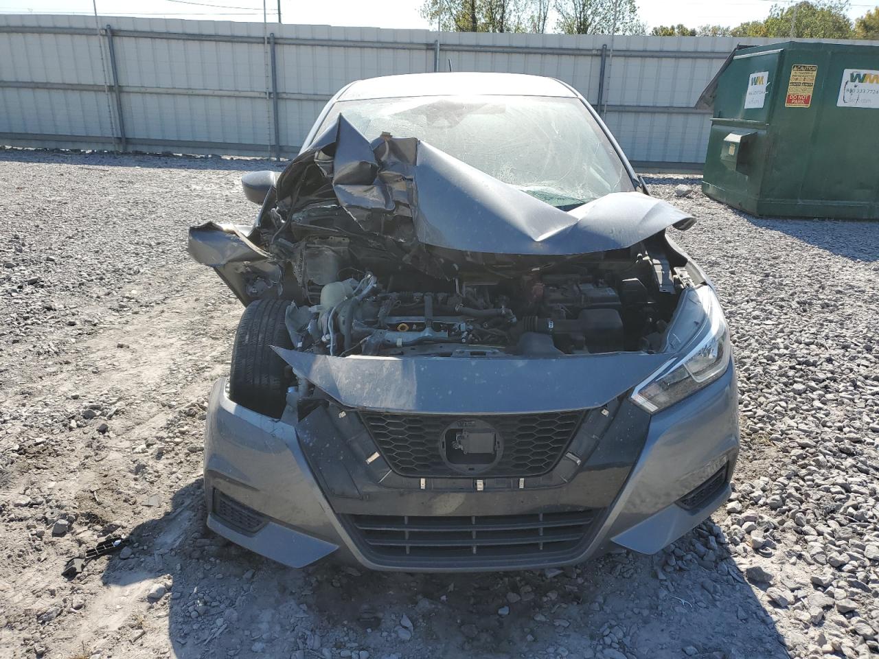 2021 Nissan Versa VIN 3N1CN8DV6ML855963 Copart auction photo, front end damage thumbnail 5