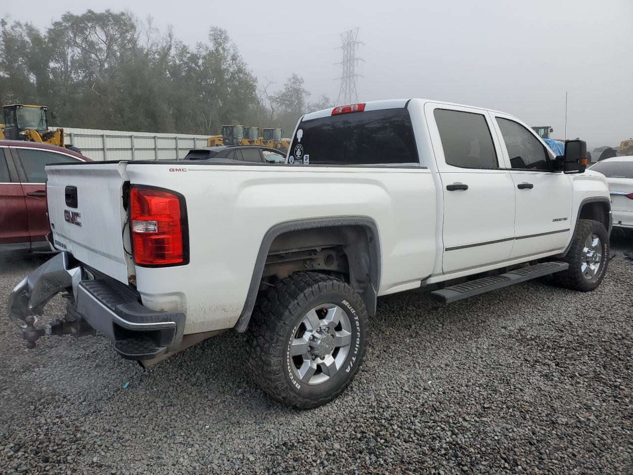 2016 GMC Sierra VIN 1GT12REG5GF277761 Copart auction photo, all over damage thumbnail 3