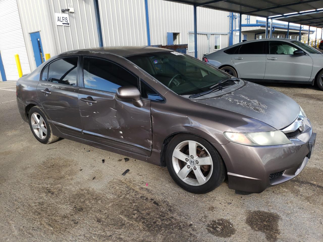 2010 Honda Civic VIN 2HGFA1F61AH541582 Copart auction photo, front end damage thumbnail 4